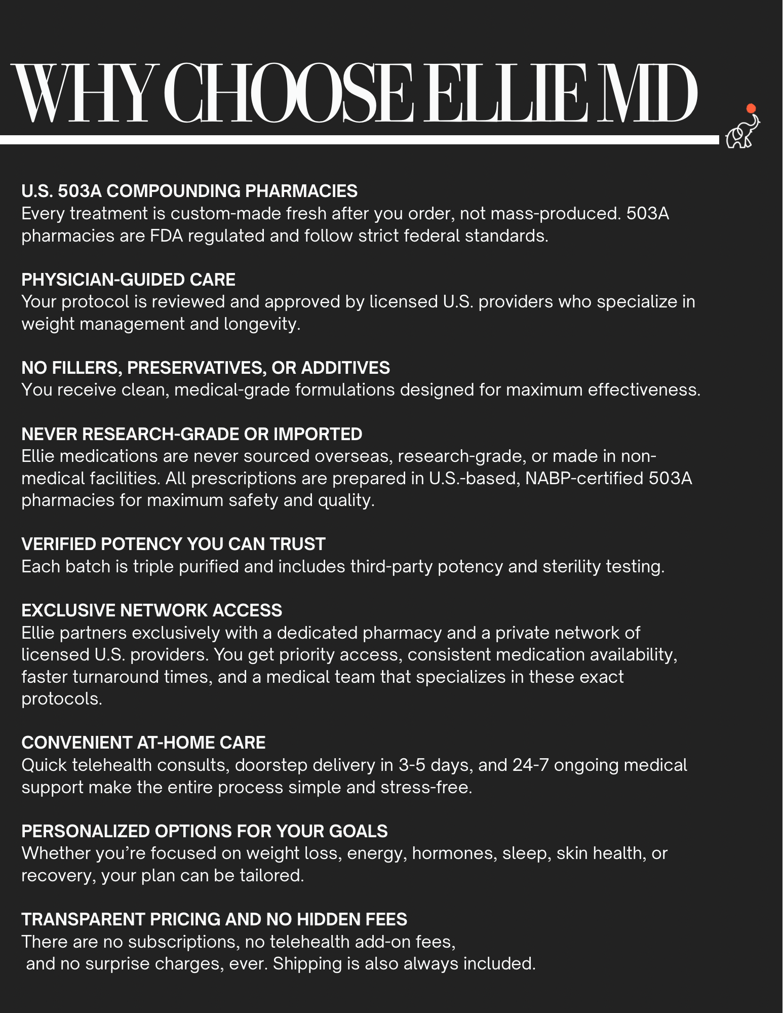 Why Choose EllieMD